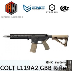 ARCHWICK L119A2 GBBR (Colt Licensed)- GHK SYSTEM